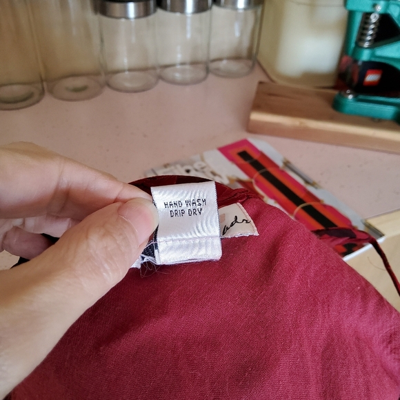 VNTG 90s/00s Sacred Threads Bias Cut Slinky Rayon Maxi Dress Sexy Summer Sz M/L - Picture 8 of 8